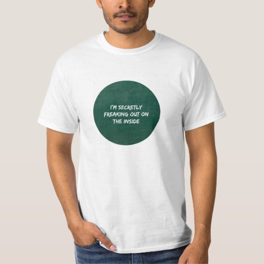 Geheimelijk aan de binnenkant. t-shirt (Voorkant)