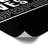 Geheimelijk hopend dat Chemo mij superkrachten gee Poster (Hoek)