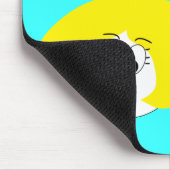 Geheimelijk hopend de meeste Buncos Muismat (Hoek)