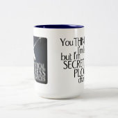 Geheimelijk uitdelen van koffie Mok (Center)