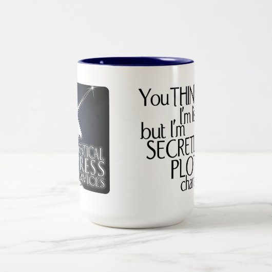 Geheimelijk uitdelen van koffie Mok (Center)