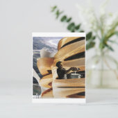 Geheimen bij het maken van kaas - briefkaart (Staand voorkant)