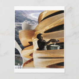 Geheimen bij het maken van kaas - briefkaart