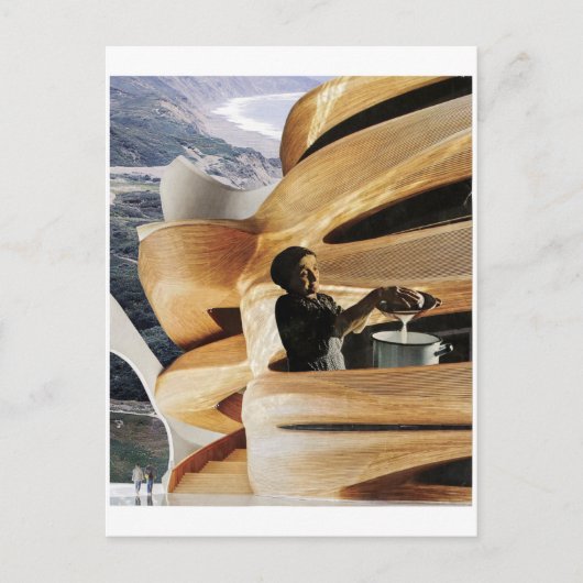 Geheimen bij het maken van kaas - briefkaart (Voorkant)