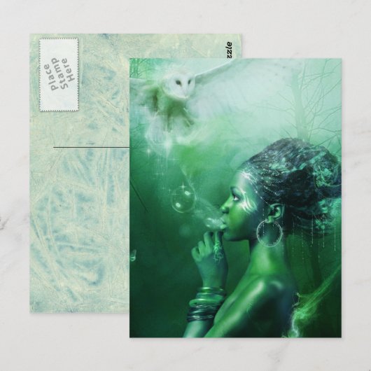 Geheimen Briefkaart (Voorkant / Achterkant)