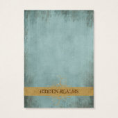 Geheimen van het Deep Gift Label Visitekaartjes (Achterkant)