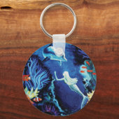 Geheimen van het koraalrif - Zeemeermin Sleutelhan Sleutelhanger (Voorkant)