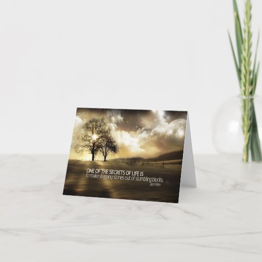 Geheimen van het leven Motivatie Kaart (Voorkant)