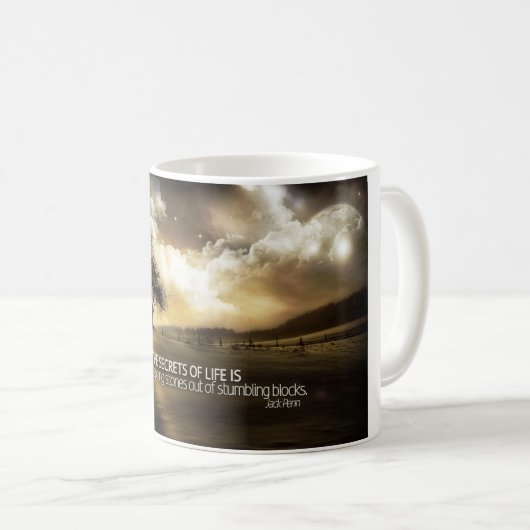 Geheimen van Motivatie Mok van het leven (Voorkant rechts)