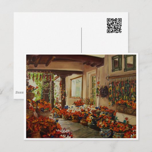 Geheimen van Santa Fe Briefkaart (Voorkant / Achterkant)