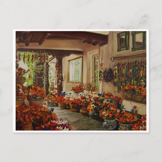 Geheimen van Santa Fe Briefkaart (Voorkant)