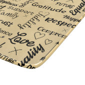 Geheimen voor een Happy Marriage Jubileum Snijplank (Hoek)