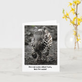 Geheimzinnigheid Critter Kaart (Gele Bloem)