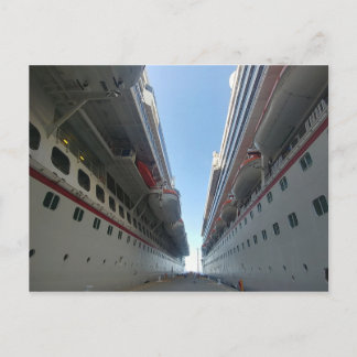 Gehele partij van schip briefkaart