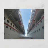 Gehele partij van schip briefkaart (Voorkant)