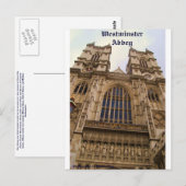 geheugen 2 254, Westminster Abbey, Fotografie door Briefkaart (Voorkant / Achterkant)