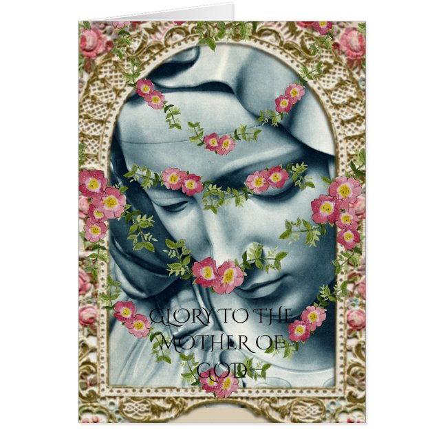 GEHEUGEN AAN DE MOEDER VAN GOD (Voorkant)