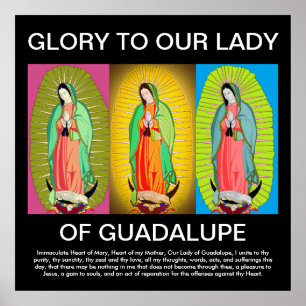 GEHEUGEN AAN GUADALUPE POSTER