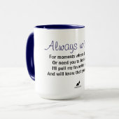 Geheugen altijd bij mij Mok (Voorkant links)