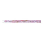 Geheugen Cherry Blossom satin ribbon Satijnen Lint (Voorkant)