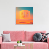 Geheugen Constructie Canvas Afdruk (Insitu (Woonkamer))