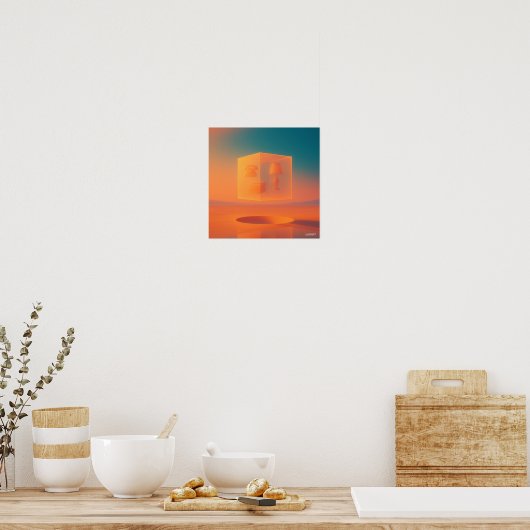Geheugen Constructie Poster (Keuken)