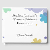 Geheugen / gastenboek Pensioenfeest Feest (Voorkant)