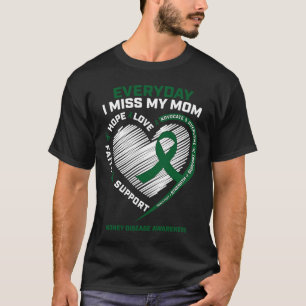 Geheugen Nierziekte Mam Nierziekte T-shirt