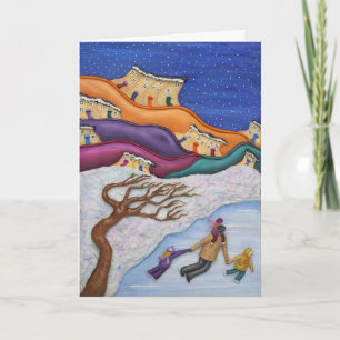 Geheugen op Ijs Feestdagen Kaart