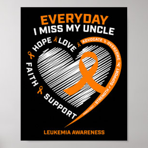 Geheugen ter herinnering aan mijn oom leukemie Awa Poster