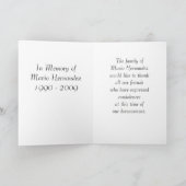 Geheugen van bedankkaart (Binnen)