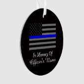 GEHEUGEN VAN DE FALLEN POLITIEBUREAU ORNAMENT (voorkant)