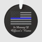 GEHEUGEN VAN DE FALLEN POLITIEBUREAU ORNAMENT (voorkant)