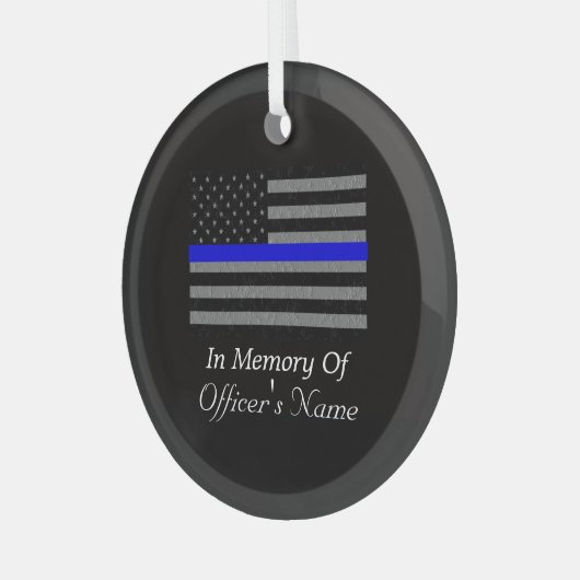 GEHEUGEN VAN DE FALLEN POLITIEBUREAU ORNAMENT (Voorkant links)