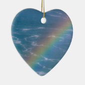 Geheugen van de Naam van de Douane Kleurrijke Rege Keramisch Ornament (Rechts)