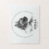 Geheugen van een Beloved Pet Memorial Legpuzzel (Verticaal)