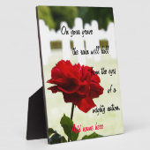 Geheugen van een gestorven soldaat fotoplaat (Zijkant)