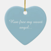 Geheugen van gezelschapsdieren keramisch ornament (Achterkant)