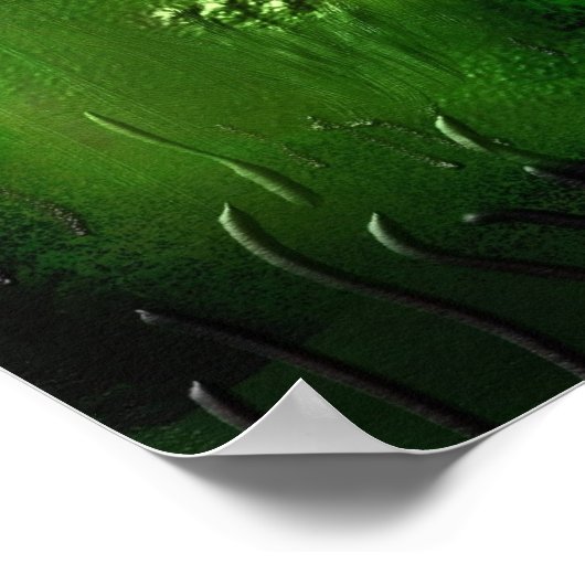 Geheugen van het gebarsten hart poster (Hoek)