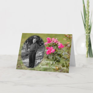 Geheugen van Kaart met Rozen en Foto