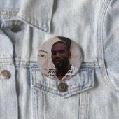 Geheugen van Marlon D. Bowers Ronde Button 7,6 Cm (In situ)