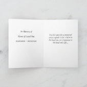 "Geheugen van" met Wisteria en fotoplaatsing Aankondiging (Binnen)