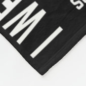 Geheugen van mijn echtgenoot: zelfmoordpreventie fleece deken (Hoek)