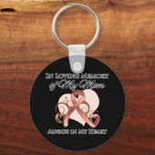 Geheugen van mijn moeder - baarmoederkanker sleutelhanger (Voorkant)