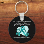 Geheugen van mijn moeder - ovariumkanker sleutelhanger (Voorkant)