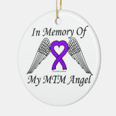 Geheugen van mijn MTM Angel Keramisch Ornament (Links)