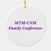 Geheugen van mijn MTM Angel Keramisch Ornament (Achterkant)