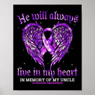 Geheugen van mijn oom Overdosis Bewustheid Angel W Poster