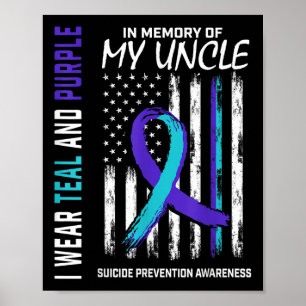 Geheugen van mijn oom: preventie van zelfmoordbewu poster