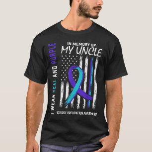 Geheugen van mijn oom: preventie van zelfmoordbewu t-shirt